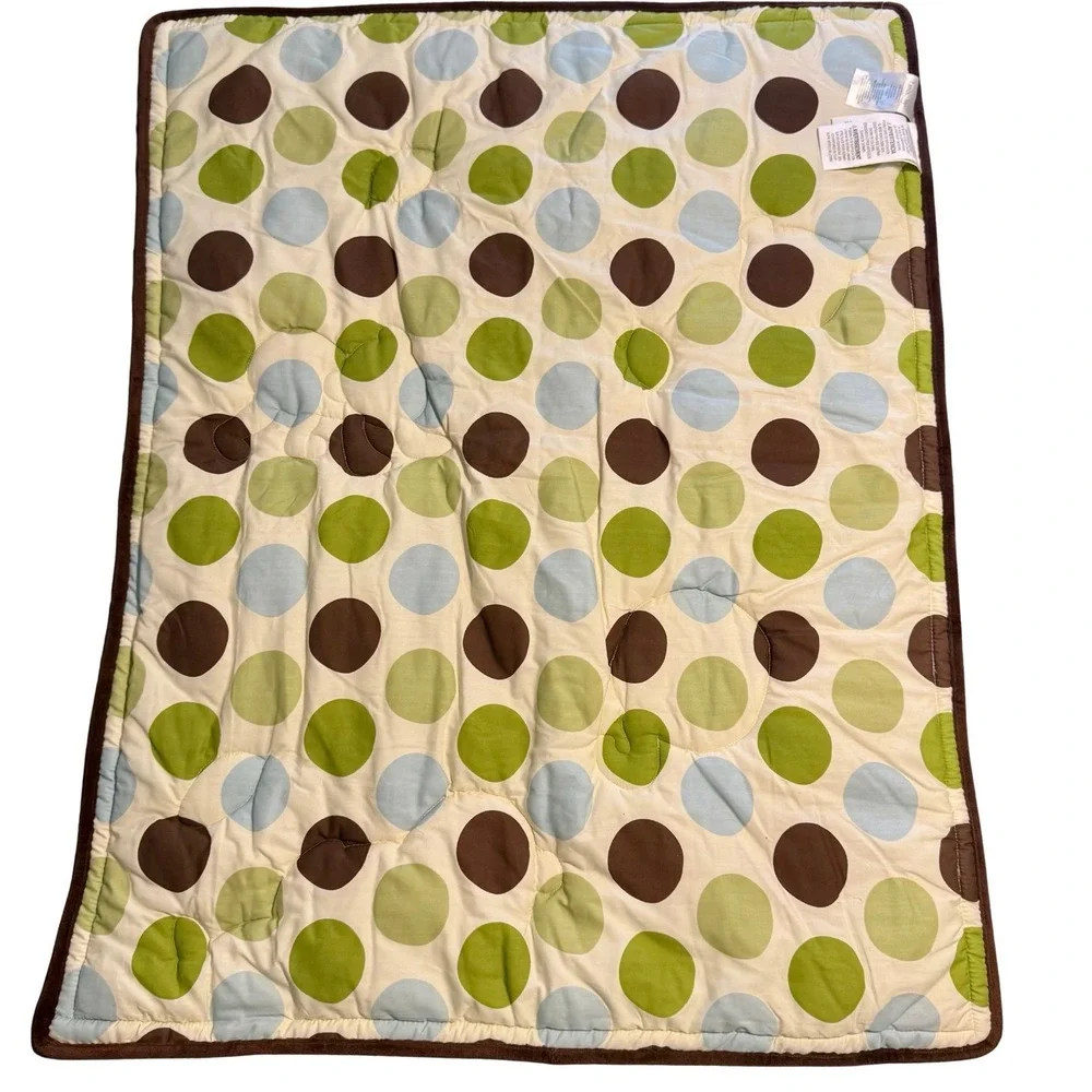 Lambs & Ivy Jungle Safari Friends Crib Quilt 45x35